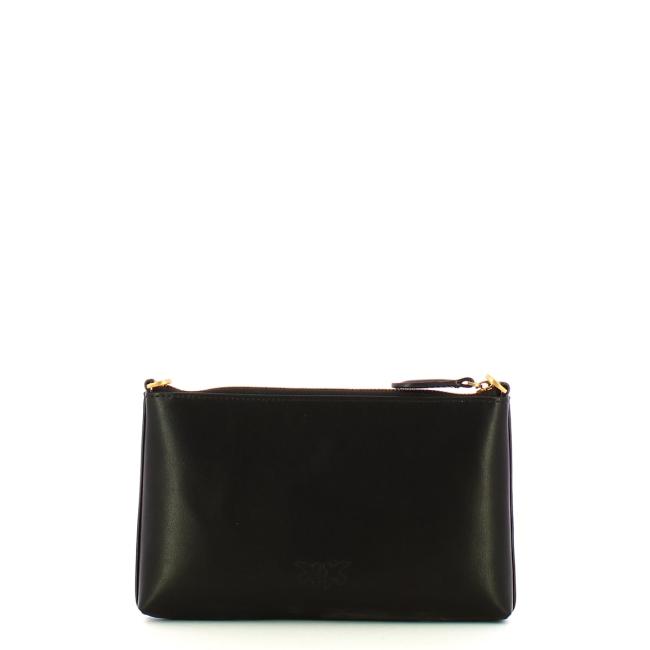 Pinko Pochette Mini Flat Horizontal Nero Antique Gold - 3