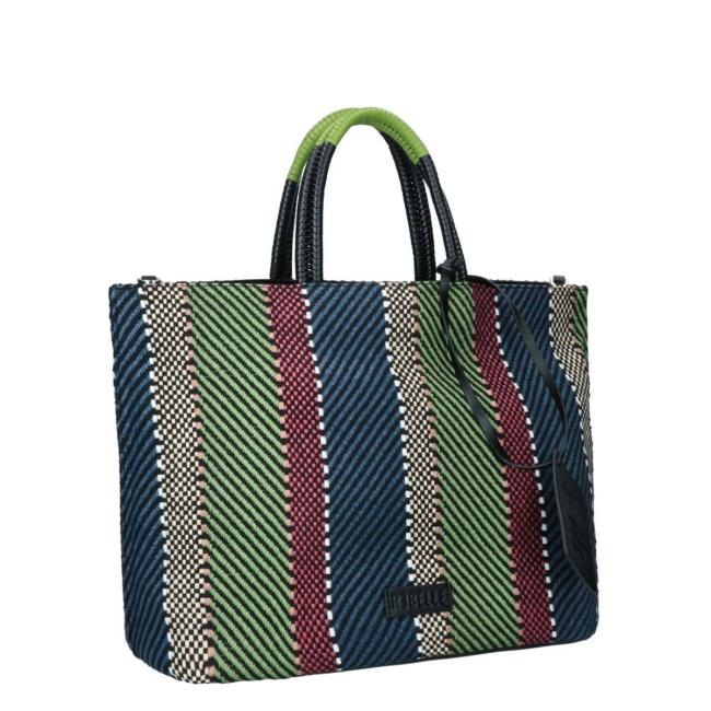 Rebelle Borsa a mano Filippa Raphia Green - 2