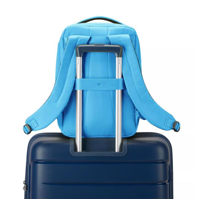 Roncato Zaino da Viaggio Espandibile Ironik 2.0 Sky Blu - 8