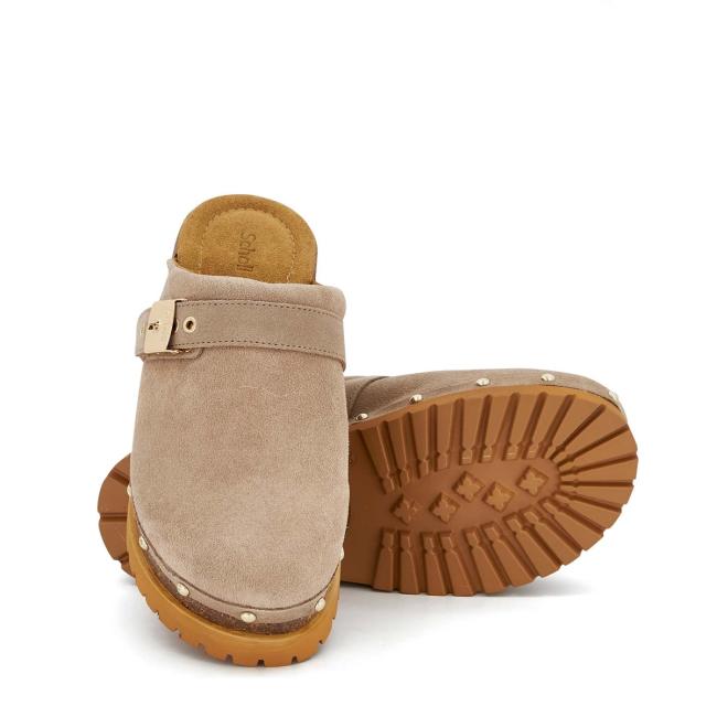 Scholl Zoccolo Cindy Cork Dark Beige - 7