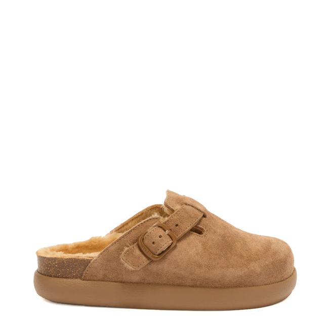 Scholl Sabot Fae Chunky Taupe - 1