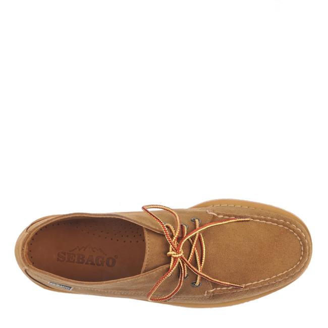 Sebago Polacchino Dakota Brown Cognac - 4
