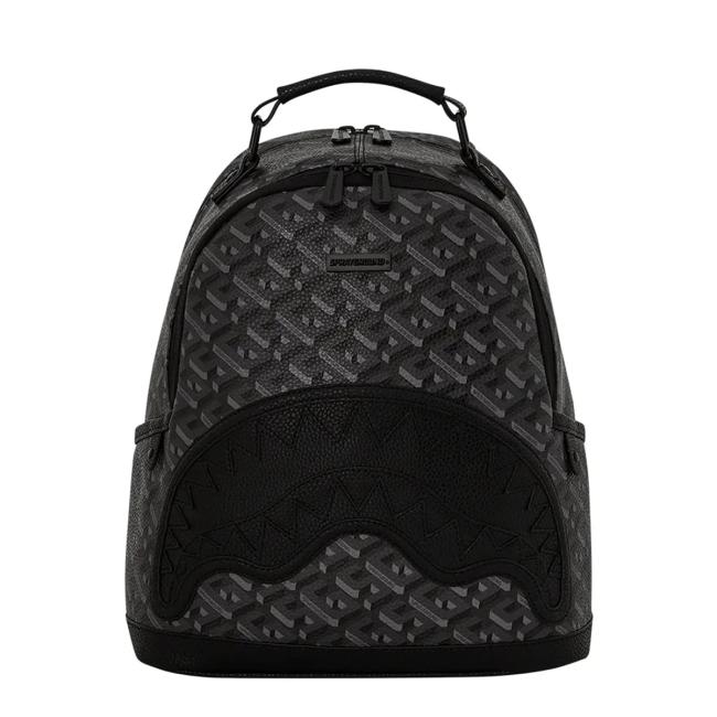 Sprayground Zaino Small 3DSG Blackout Savage Limited Edition - 1