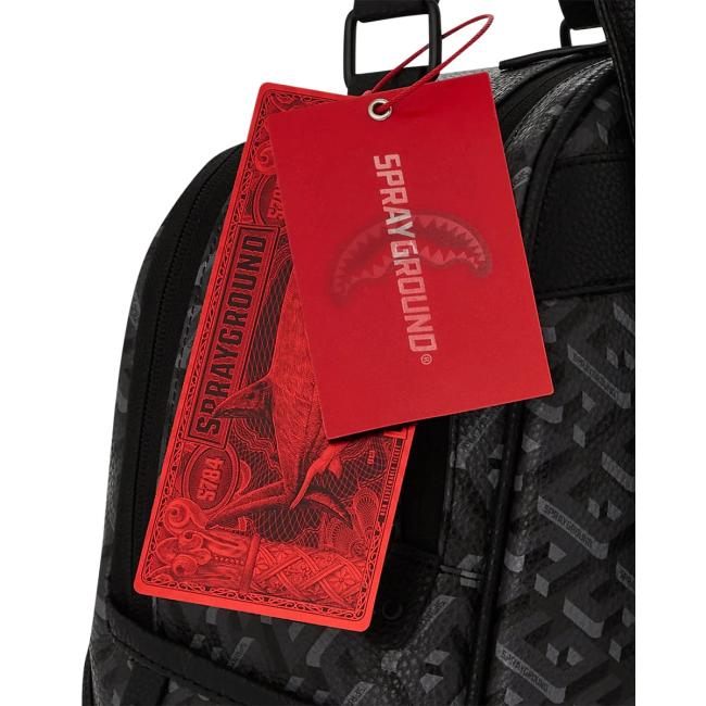 Sprayground Zaino Small 3DSG Blackout Savage Limited Edition - 7