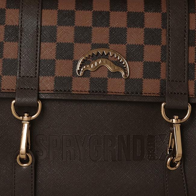 Sprayground Borsa a spalla Sip Clear SM Eyes Cross Limited Edition - 6