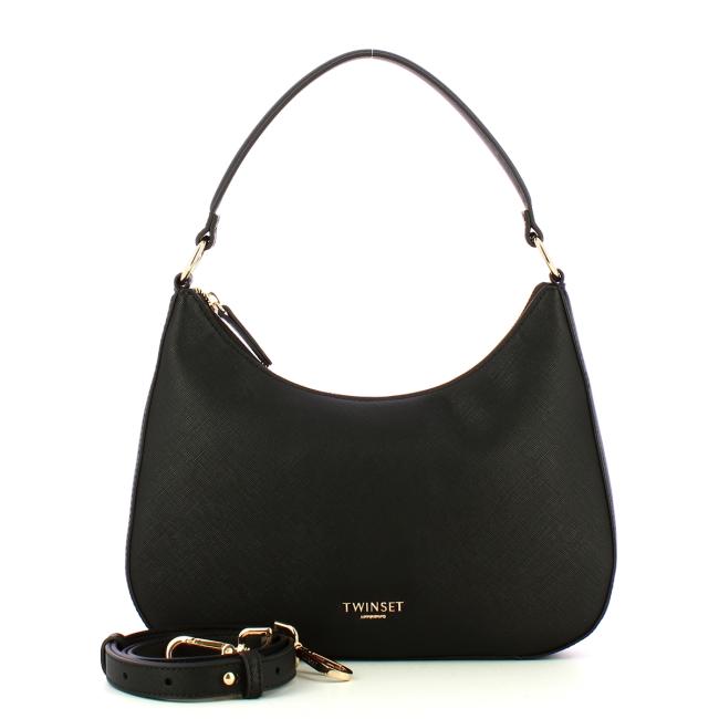 Twin Set Sottospalla Hobo Piccola Nero - 4