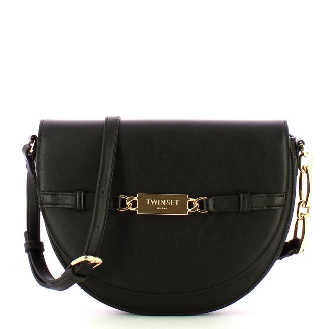 Twin Set Borsa a tracolla Round Nero - 1