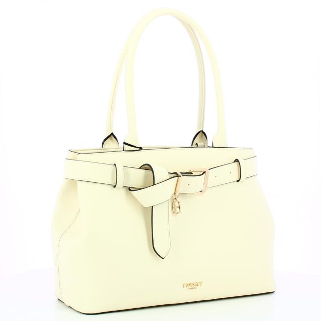 Twinset Tote Media Voyage Madreperla - 2