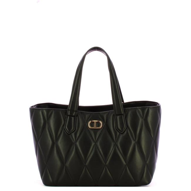 Twinset Tote media Waffle bag Nero - 1