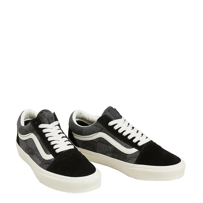 VANS Sneakers Old Skool Denim Check Black - 4