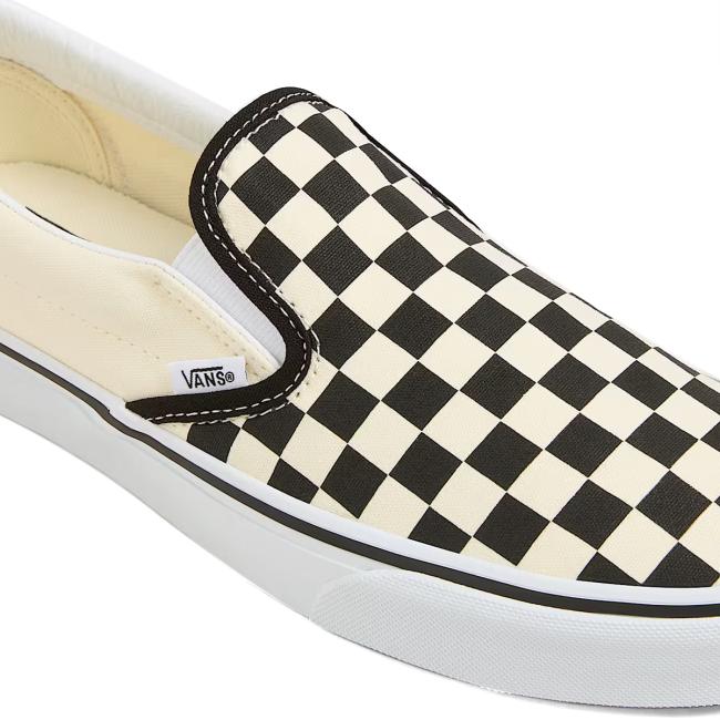 VANS Sneakers Slip-On Black & White Checkerboard - 4