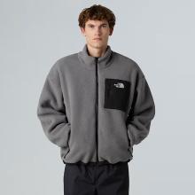 Giacca in pile reversibile Yumiori TNF Black Smoked Pearl-4