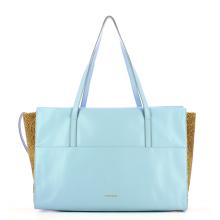Borbonese Shopper Livre Large Topazio OP Naturale - 3