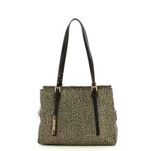 Borbonese Borsa a spalla Medium OP Naturale Nero - 1