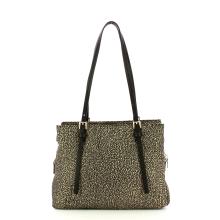 Borbonese Borsa a spalla Medium OP Naturale Nero - 3