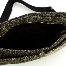 Borbonese Borsa a tracolla Small Op Naturale Nero - 4