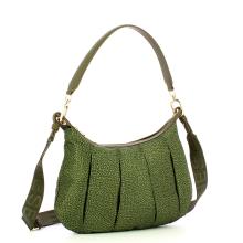 Borbonese Sottospalla Hobo Small Verde Militare - 2