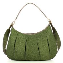 Borbonese Hobo Medium Verde Militare - 1