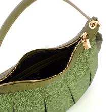 Borbonese Hobo Medium Verde Militare - 4
