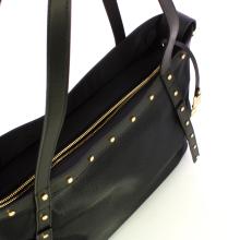 Borbonese Shopper Large Dark Black - 4