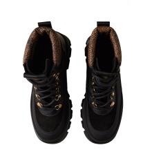 Borbonese Combat Boot Pedula Nero OP Naturale - 4