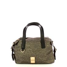 Borbonese Bauletto Mini OP Naturale Nero - 1