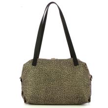 Borbonese Borsa shopping Medium OP Naturale Nero - 3