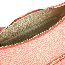 Borbonese Luna Small Lipstick Recycled Nylon Bag with pocket - 4