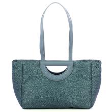 Borbonese Bouche Shopper Medium Denim - 1