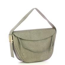 Borbonese Borsa a spalla Hobo M Clay Grey - 2