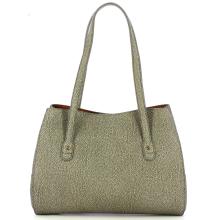 Borbonese Borsa a spalla Large Clay Grey - 3