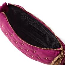 Borbonese Mini Borsa Luna Bag Colette Amarone OP Naturale - 4