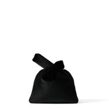 Borbonese Borsa a mano Twinnie Small in velluto Nero - 3
