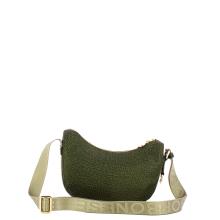 Borbonese Mini Borsa Luna Bag con taschino in Nylon Riciclato Alloro - 3