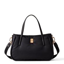 Borbonese Borsa a mano Cahier Medium Dark Black - 1