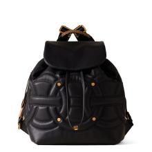 Borbonese Zaino Rondò Medium Nero OP Naturale - 1