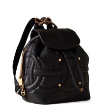 Borbonese Zaino Rondò Medium Nero OP Naturale - 2