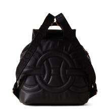 Borbonese Zaino Rondò Medium Nero OP Naturale - 3