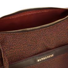 Borbonese Tracolla Luna Bag Small Terracotta - 5