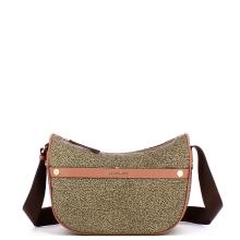 Borbonese Tracolla Luna Bag Small OP Naturale Cipria - 1