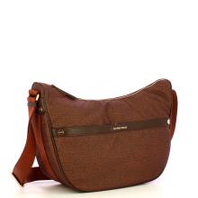 Borbonese Tracolla Luna Bag Medium Terracotta - 2