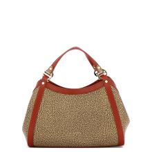 Borbonese Bauletto Medium OP Naturale Cuoio - 1