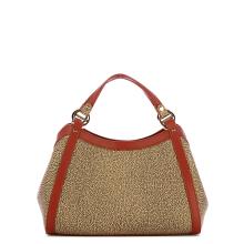 Borbonese Bauletto Medium OP Naturale Cuoio - 3