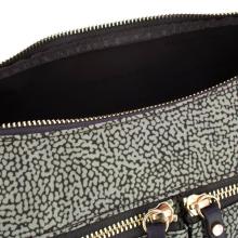 Borbonese Tracolla Luna Bag Middle OP Naturale Testa Moro - 5