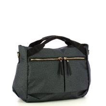 Borbonese Bauletto Medium Nero - 2