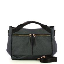 Borbonese Bauletto Medium Nero - 4