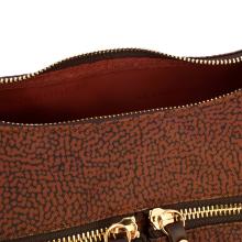 Borbonese Tracolla Luna Bag Small Terracotta - 5
