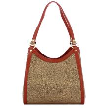 Borbonese Borsa Shopping OP Naturale Cuoio - 1