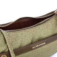 Borbonese Luna Bag Mini Verde Olio - 5