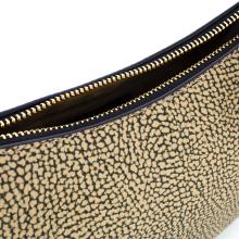 Borbonese Tracollina Luna Bag Mini OP Naturale Nero - 4